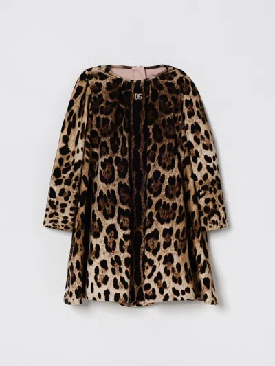 Dolce & Gabbana Babies' Romper Kids  In Brown