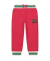 Dolce & Gabbana Rope Sweatpants In Red