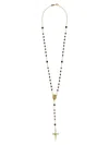 Dolce & Gabbana Rosary Necklace With Natural Stones