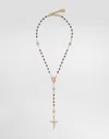 Dolce & Gabbana Rosary-style Necklace In Gold