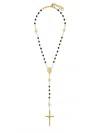 Dolce & Gabbana Rosary Style Necklace In Gold