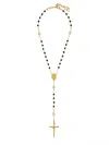 Dolce & Gabbana Rosary-style Necklace In Gold