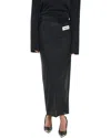 Dolce & Gabbana Synthetic Fibers Skirt In Black