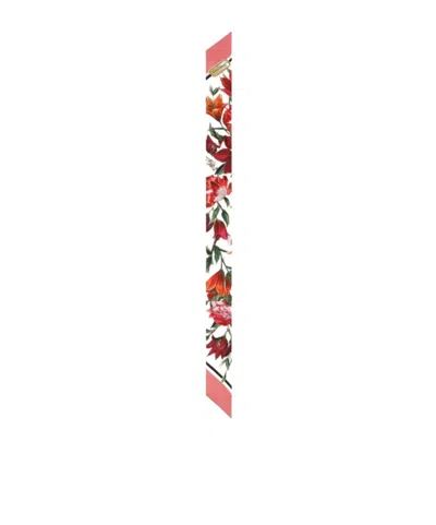 DOLCE & GABBANA DOLCE  GABBANA FLORAL PRINTED SCARF