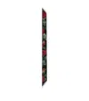Dolce & Gabbana Headscarf With Log And Rose (6x100)