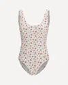 Dolce & Gabbana Women Rose Print One-piece Swimsuit In Multi