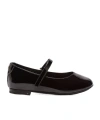 Dolce & Gabbana Round-head Flat Shoes In Black