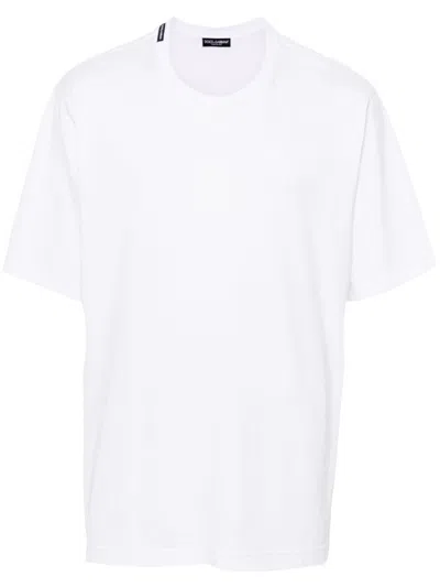 DOLCE & GABBANA ROUND-NECK COTTON T-SHIRT