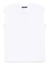 Dolce & Gabbana White Cotton T-shirt With Emboridered Logo In White