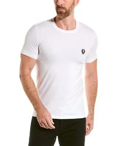 Pre-owned Dolce & Gabbana Round Neck T-shirt Men's In White
