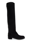Dolce & Gabbana Dolce  Gabbana Round Toe Boots In Black