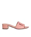 Dolce & Gabbana 40mm Bianca Sandals In Pink