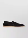 Dolce & Gabbana Round Toe Leather Loafers