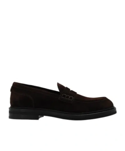 Dolce & Gabbana Dolce  Gabbana Round Toe Loafers In Black