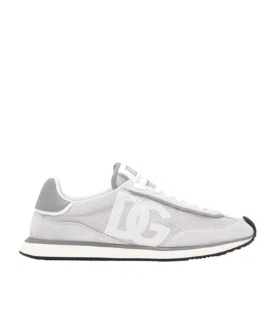 Dolce & Gabbana Dg Cushion Low-top Sneakers In Gray