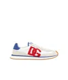 Dolce & Gabbana Cushion Low-top Sneakers Featuring Contrasting Elements In White