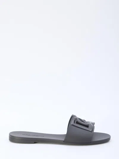 Dolce & Gabbana Rubber Beachwear Slides