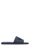 Dolce & Gabbana Navy Rubber Beachwear Pool Slides