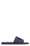 Dolce & Gabbana Dg Rubber Slides In Blue