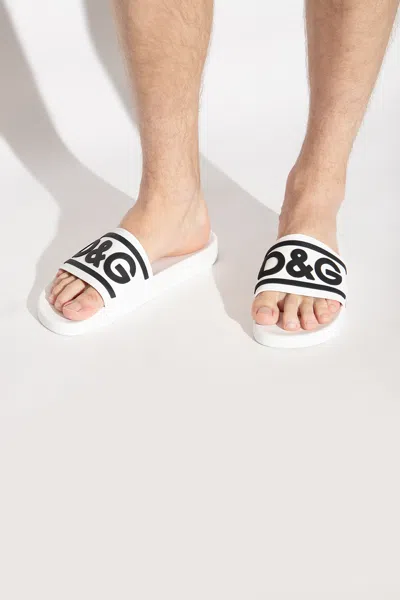 DOLCE & GABBANA DOLCE & GABBANA RUBBER SLIDES