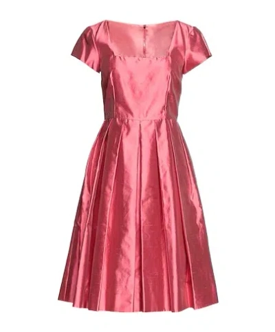 Dolce & Gabbana Ruched Dress In Pink