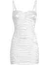 Dolce & Gabbana Knee Length Dress Adjustable Straps In White