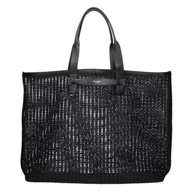 Dolce & Gabbana Dolce&gabbana Men's Shoulder Bags Rafia Black