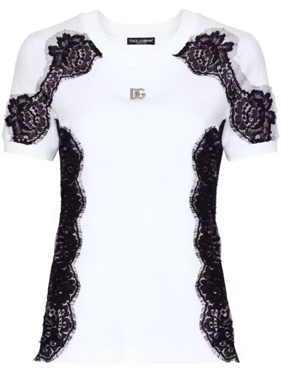 Dolce & Gabbana S9000 T-shirt For Women In White