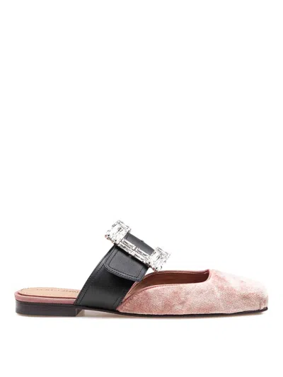 Dolce & Gabbana Sabot In Velvet