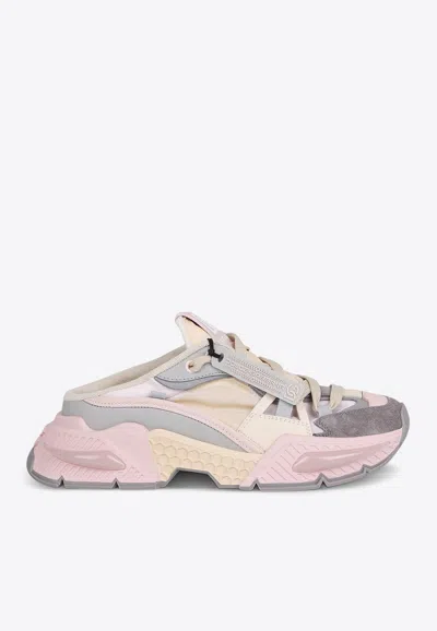 Dolce & Gabbana Sabot Low-top Sneakers In Pink