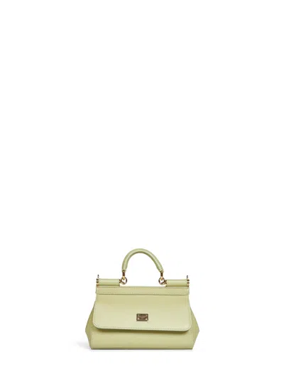 Dolce & Gabbana Sage Green Small Sicily Handbag