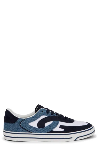 Dolce & Gabbana Sailing Canvas Sneakers For Men In Blue
