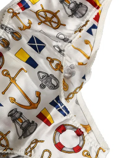 Dolce & Gabbana Sailor Print Shorts In Multi