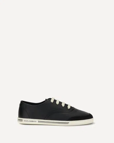 Dolce & Gabbana Saint-tropez Sneakers In Black