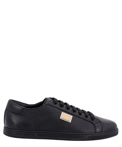 Dolce & Gabbana Saint Tropez Sneakers In Black