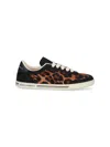 Dolce & Gabbana Women Printed Calf Hair Saint Tropez Light Sneakers In Brown