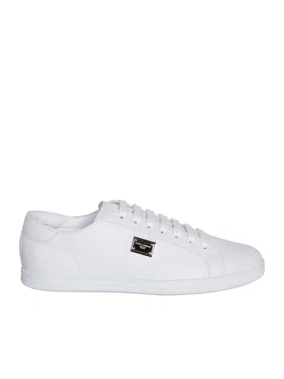 Dolce & Gabbana Saint Tropez Sneakers In White