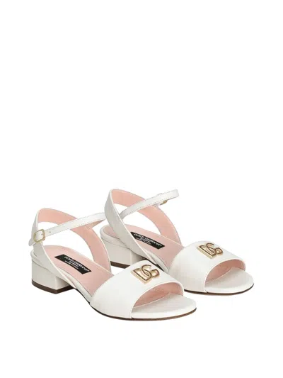 Dolce & Gabbana Kids' Sandal In White