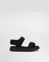 Dolce & Gabbana Sandal With Ribbon In Multi
