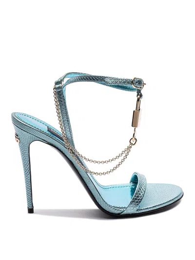 Dolce & Gabbana Karung Sandals In Blue