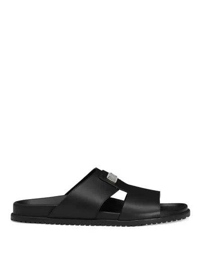 DOLCE & GABBANA SANDALIAS - NEGRO