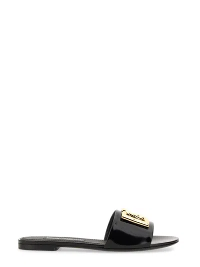 DOLCE & GABBANA DOLCE & GABBANA SANDALO CON LOGO