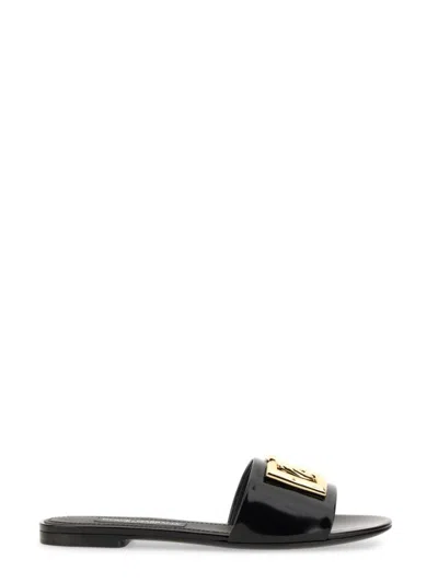 DOLCE & GABBANA DOLCE & GABBANA SANDALO CON LOGO