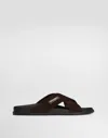 Dolce & Gabbana Sandals In Split In Multi