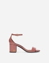 Dolce & Gabbana Keira 60 Patent Leather Sandals In Pink
