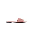 Dolce & Gabbana Slide In Calfskin And Dg Logo