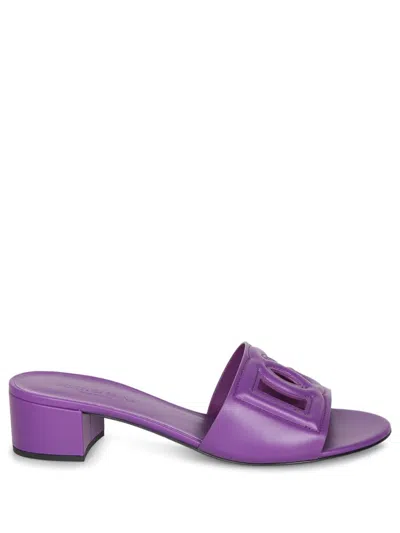 Dolce & Gabbana Sandals In Purple