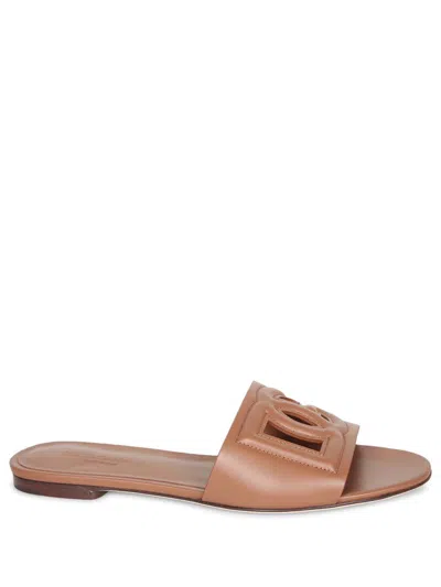 Dolce & Gabbana Sandals In Brown