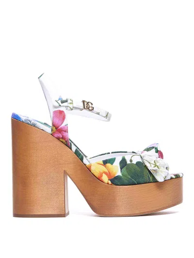 Dolce & Gabbana Sandalias - Blanco