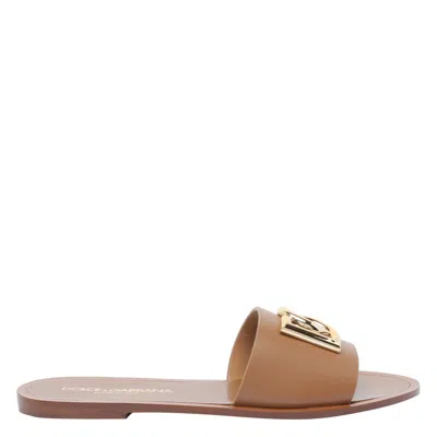 Dolce & Gabbana Sandals In Brown